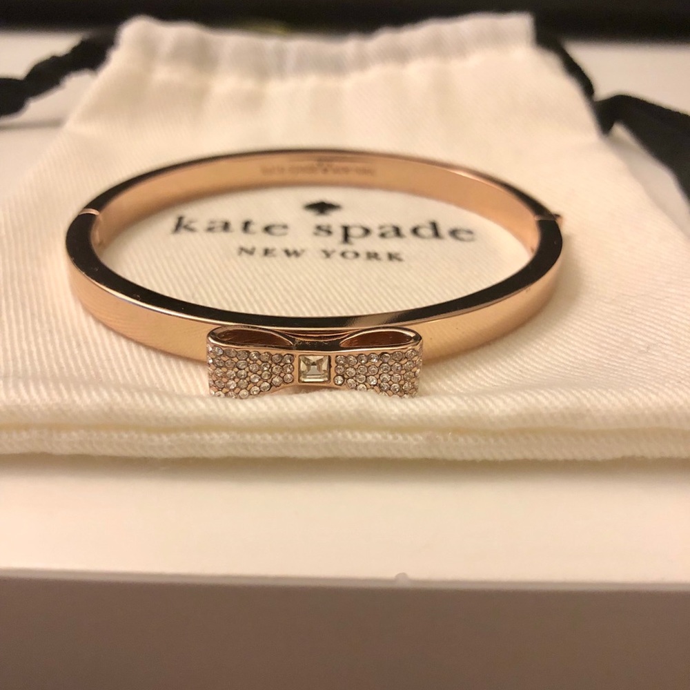 Kate Spade Rose Gold Bow Bracelet 🎀